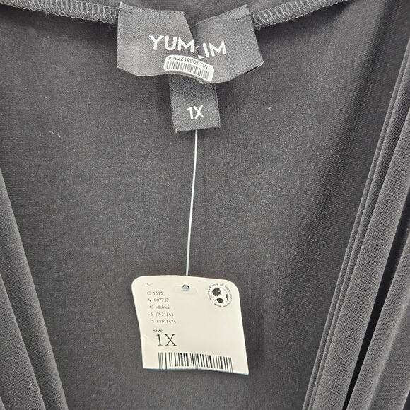 Free People Yumi Kim Maternity Virginia Jumpsuit Black 1X New with Tag - Picture 8 of 16